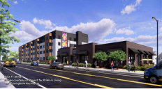 Project for Pride in Living began construction on the East 7th Street development in December 2024, and work is expected to be completed in about 12 months.