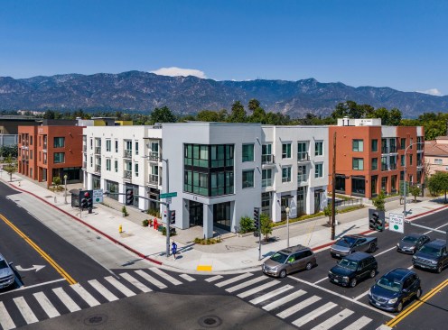 Developed by BRIDGE Housing, Heritage Square South in Pasadena, California, provides 69 units of permanent supportive housing for seniors who previously experienced homelessness.