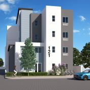 The 121 North Mathews St. development will feature four stories with 40 units.