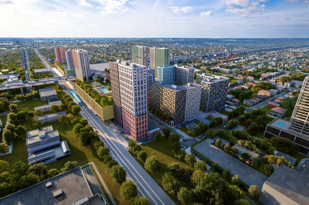 Designed by architecture firm Arquitectonica, the Little River District development is expected to begin construction in 2026, with a projected development timeline of eight years.